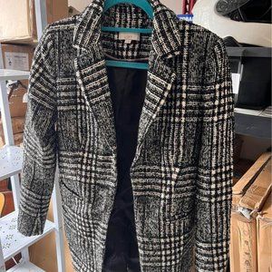 Loft Plaid Blazer